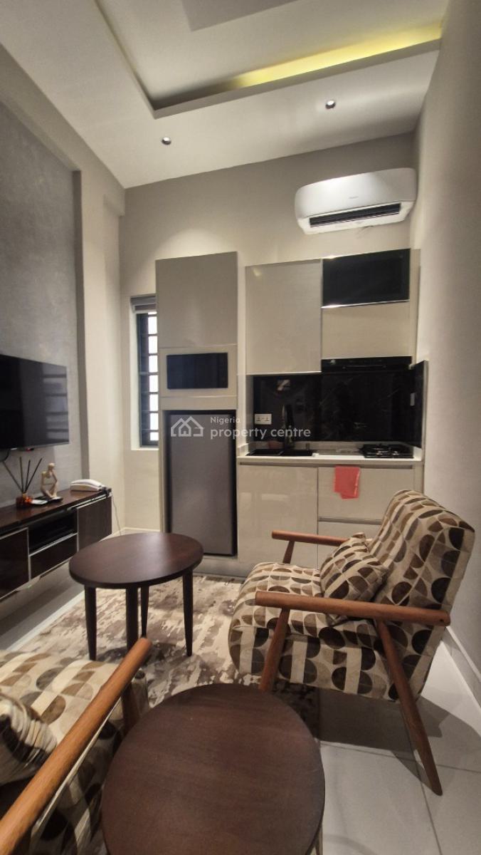 Well Finished 1 Bedroom Apartment with Elevator for  Your Best Experience, Off Sobo Arobiodun Street, Ikeja Gra, Ikeja, Lagos, Mini Flat (room and Parlour) Short Let