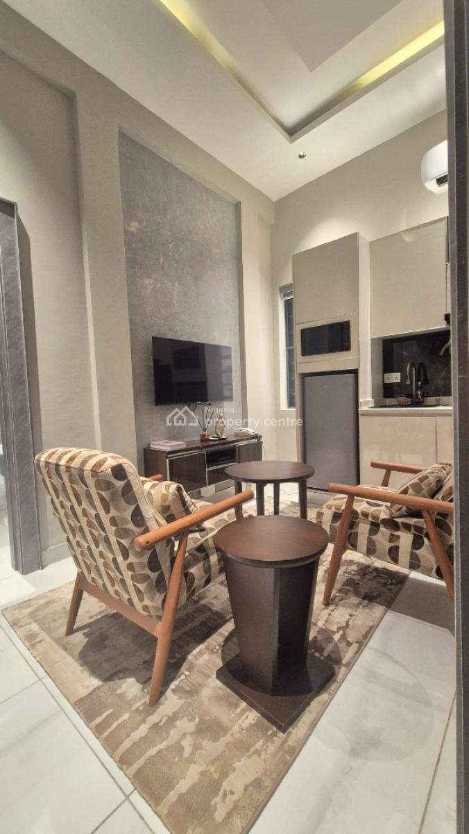 Well Finished 1 Bedroom Apartment with Elevator for  Your Best Experience, Off Sobo Arobiodun Street, Ikeja Gra, Ikeja, Lagos, Mini Flat (room and Parlour) Short Let