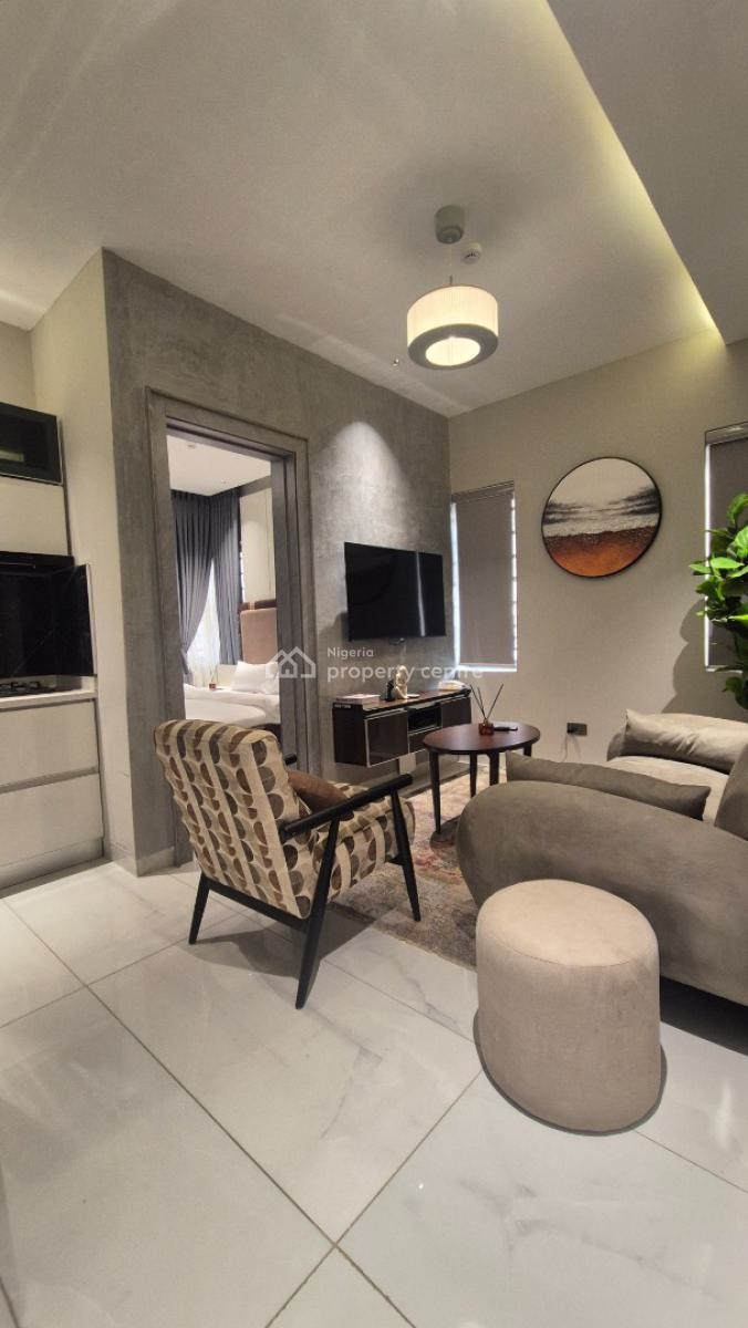 Luxurious 2 Bedroom Apartment with Elevator & Private Balcony, Off Sobo Arobiodun Street, Ikeja Gra, Ikeja, Lagos, Flat / Apartment Short Let