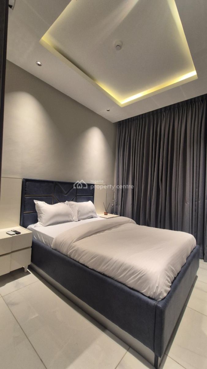Luxurious 2 Bedroom Apartment with Elevator & Private Balcony, Off Sobo Arobiodun Street, Ikeja Gra, Ikeja, Lagos, Flat / Apartment Short Let