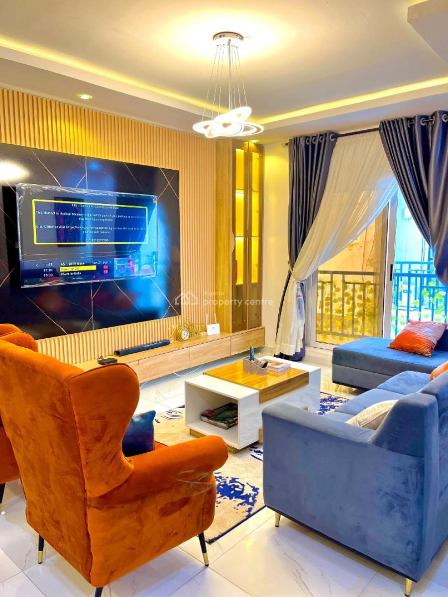 2 Bedroom Service Apartment, New Road Chevron, Lekki, Lagos, Flat / Apartment Short Let