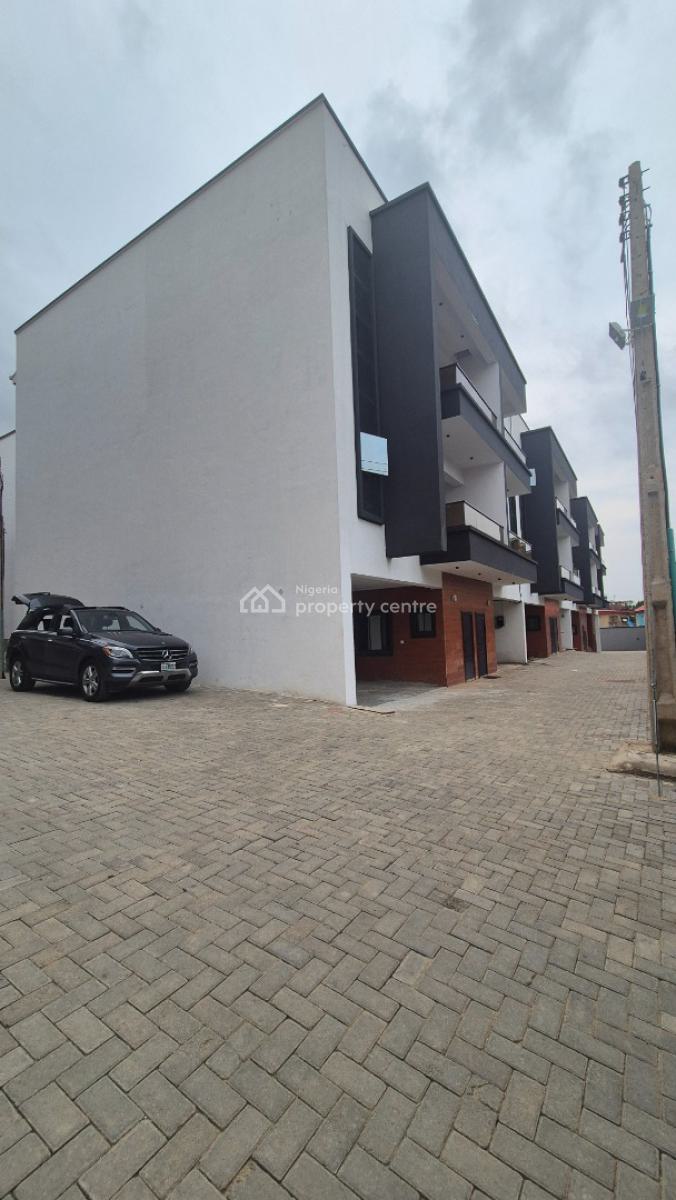 Luxury 4 Bedroom Terrace Duplex with a Room Bq, Allen, Ikeja, Lagos, Terraced Duplex for Rent