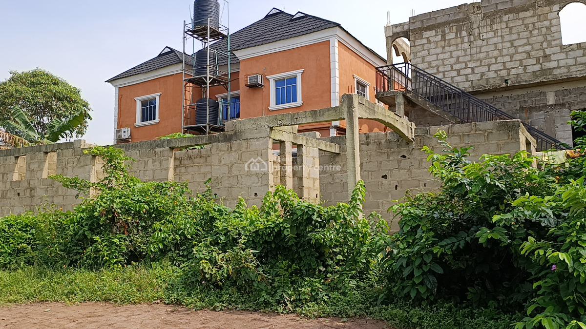 4 and Half Plot of Land Together Fence Gate Good Location, Lafenwa, Ado-odo/ota, Ogun, Mixed-use Land for Sale