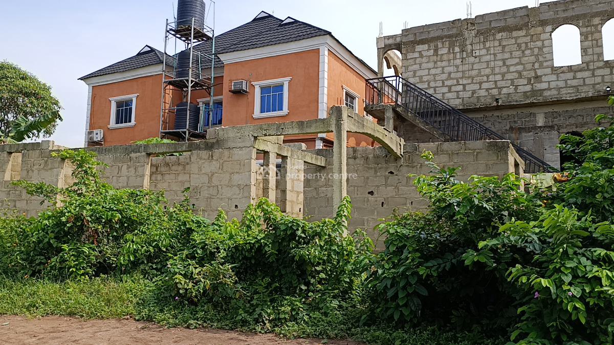 4 and Half Plot of Land Together Fence Gate Good Location, Lafenwa, Ado-odo/ota, Ogun, Mixed-use Land for Sale