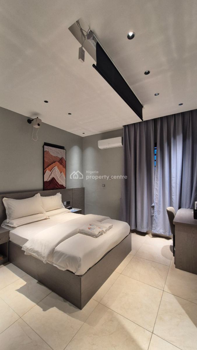 Top Luxurious & Spacious 1 Room Selcon Apartment with Private Balcony,, Off Issac John Street, Ikeja Gra, Ikeja, Lagos, Self Contain (single Rooms) Short Let