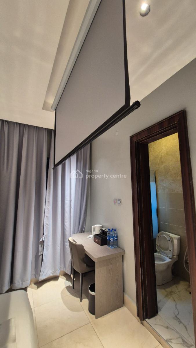 Top Luxurious & Spacious 1 Room Selcon Apartment with Private Balcony,, Off Issac John Street, Ikeja Gra, Ikeja, Lagos, Self Contain (single Rooms) Short Let