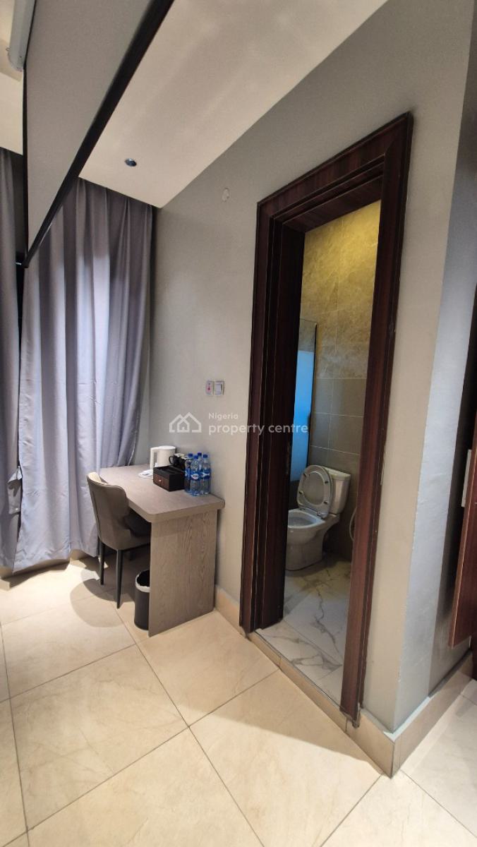 Top Luxurious & Spacious 1 Room Selcon Apartment with Private Balcony,, Off Issac John Street, Ikeja Gra, Ikeja, Lagos, Self Contain (single Rooms) Short Let