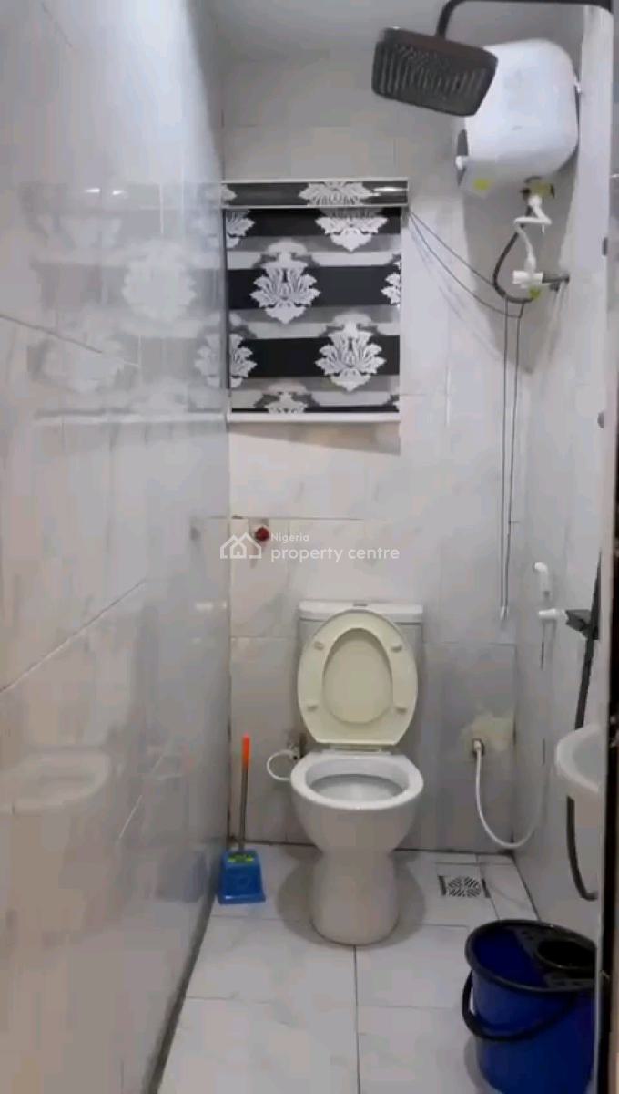 a Fully Furnished and Spacious Studio Apartment, Upstairs, Off Pedro Road, Shomolu, Lagos, Self Contain (single Rooms) for Rent