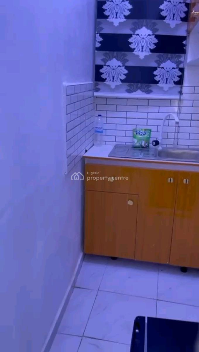 a Fully Furnished and Spacious Studio Apartment, Upstairs, Off Pedro Road, Shomolu, Lagos, Self Contain (single Rooms) for Rent