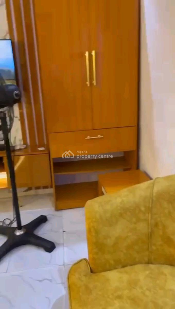 a Fully Furnished and Spacious Studio Apartment, Upstairs, Off Pedro Road, Shomolu, Lagos, Self Contain (single Rooms) for Rent