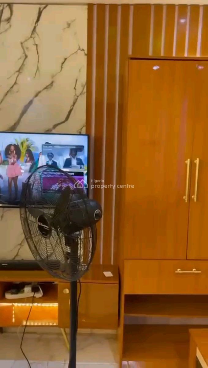 a Fully Furnished and Spacious Studio Apartment, Upstairs, Off Pedro Road, Shomolu, Lagos, Self Contain (single Rooms) for Rent