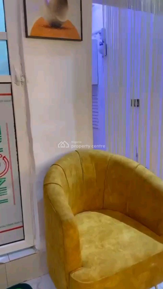 a Fully Furnished and Spacious Studio Apartment, Upstairs, Off Pedro Road, Shomolu, Lagos, Self Contain (single Rooms) for Rent