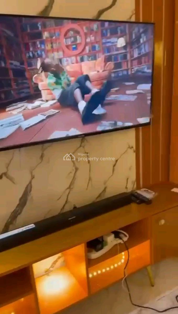 a Fully Furnished and Spacious Studio Apartment, Upstairs, Off Pedro Road, Shomolu, Lagos, Self Contain (single Rooms) for Rent