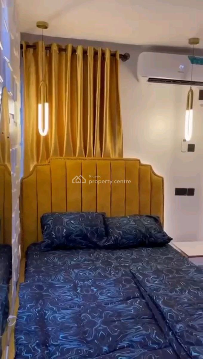 a Fully Furnished and Spacious Studio Apartment, Upstairs, Off Pedro Road, Shomolu, Lagos, Self Contain (single Rooms) for Rent