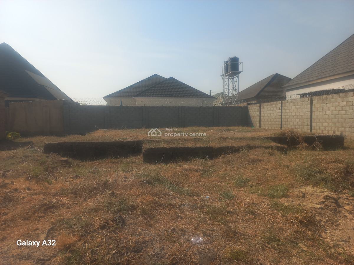 Distress 500sqm  Estate Land with a Dpc for a Fully Detached Bungalow, Sungold Estate, Galadimawa, Abuja, Residential Land for Sale
