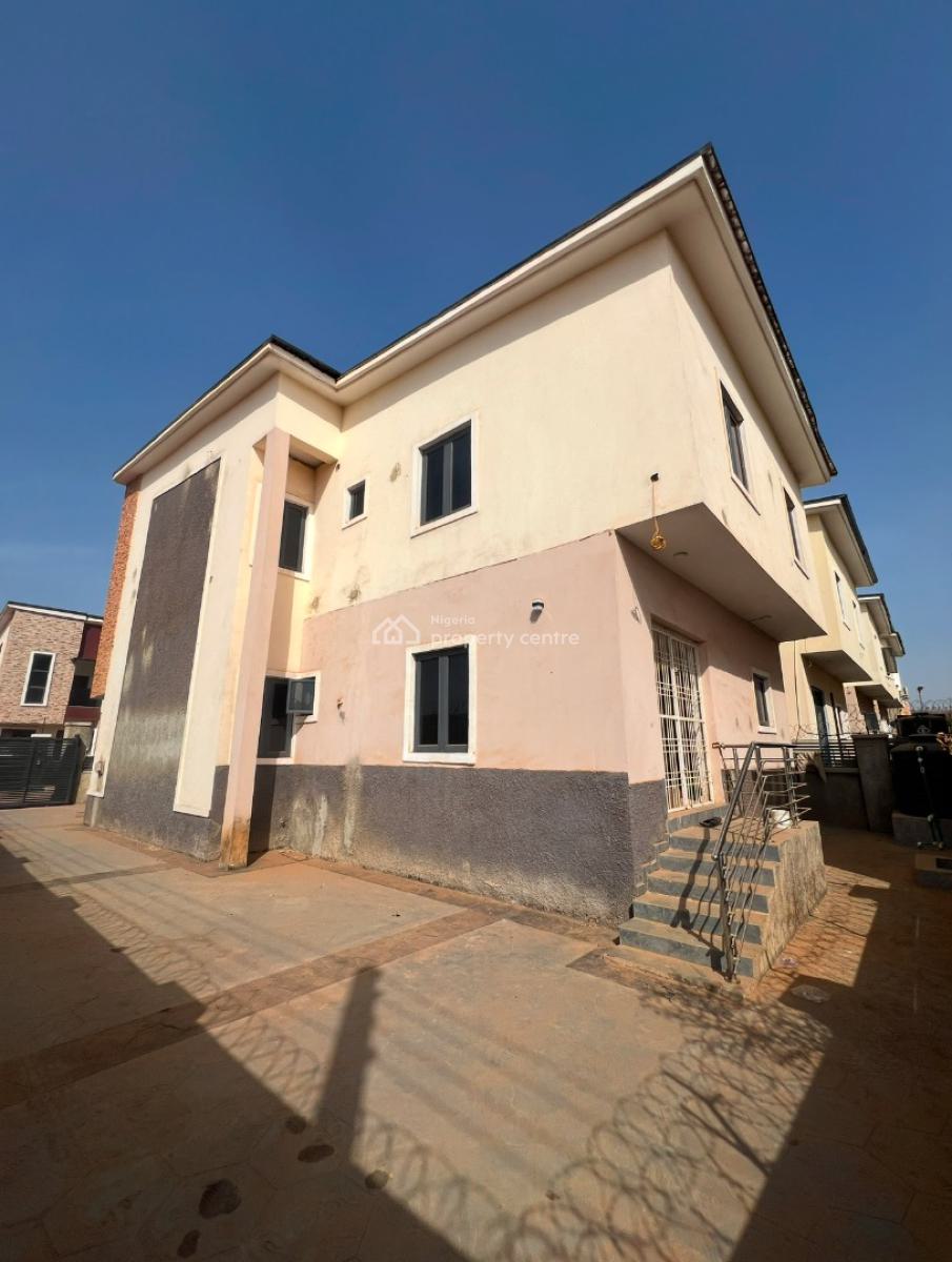 Brand New 4 Bedroom Duplex with En-suite Bq, Apo, Abuja, Semi-detached Duplex for Sale