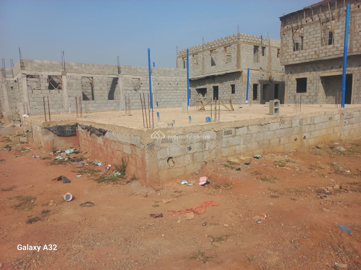 Estate Land with a Dpc for a Duplex and Bq, Opposite Gaat International School, Gaduwa, Abuja, Residential Land for Sale