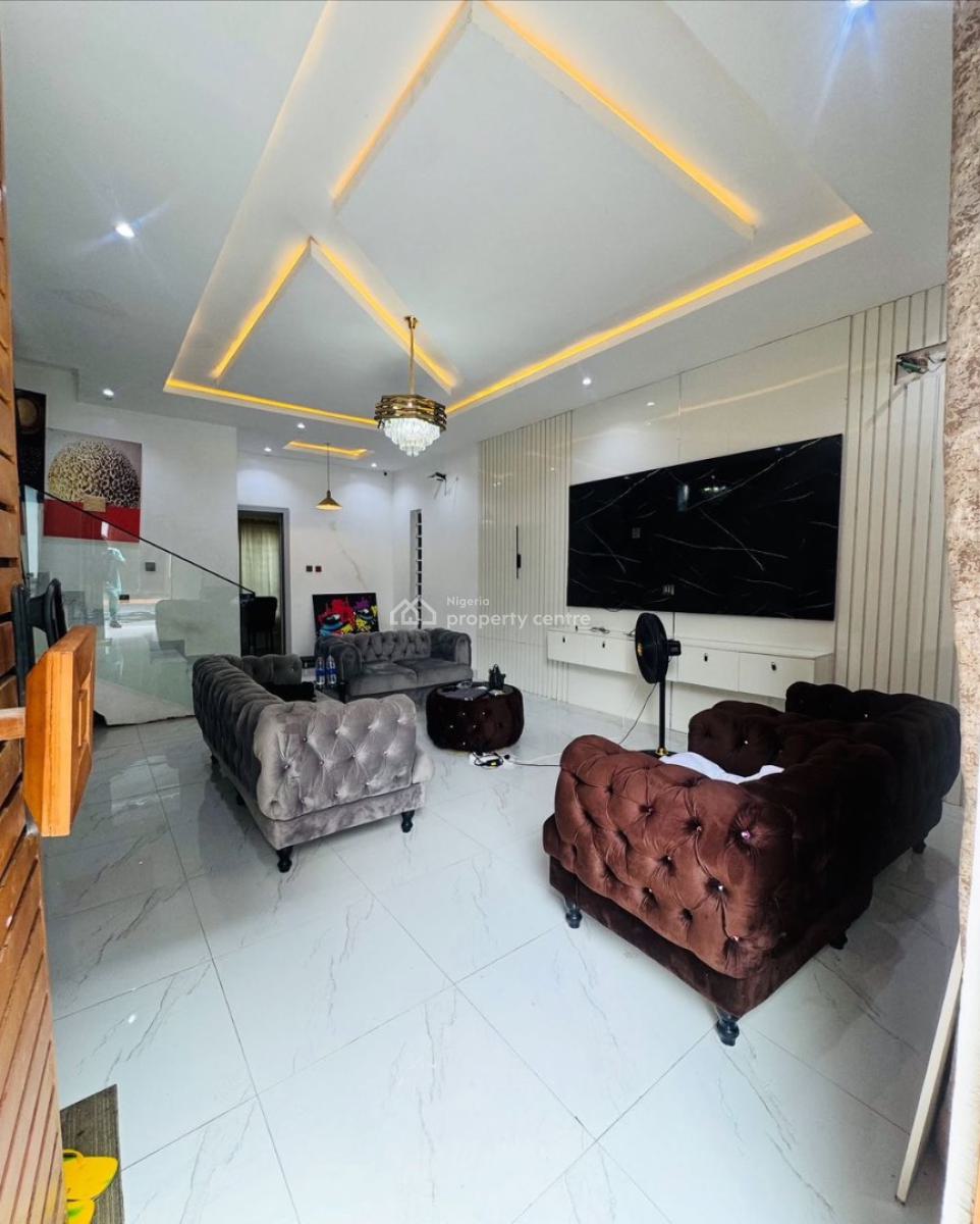 Architectural Masterpiece -- 4-bedroom Terrace Duplex, Opebi, Ikeja, Lagos, Terraced Duplex for Sale