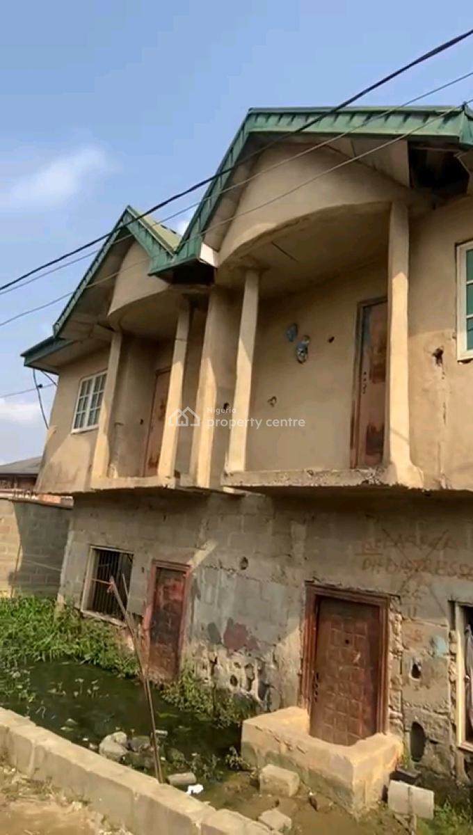 Demolishable Storey Building Sitting on a Land Measuring 730 Sqm, Taodak Estate, Ifako, Gbagada, Lagos, Mixed-use Land for Sale