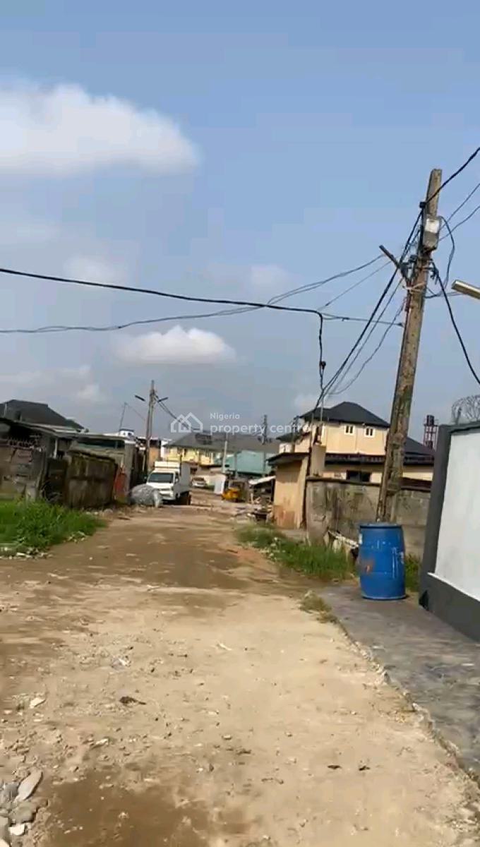 Demolishable Storey Building Sitting on a Land Measuring 730 Sqm, Taodak Estate, Ifako, Gbagada, Lagos, Mixed-use Land for Sale