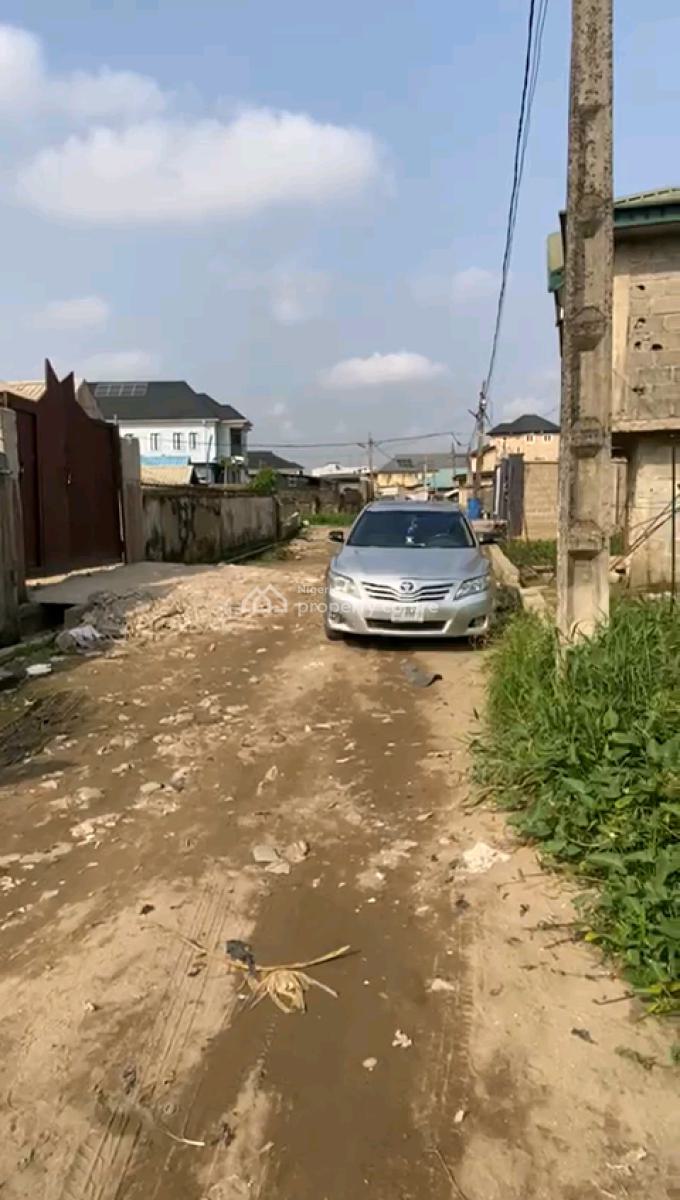 Demolishable Storey Building Sitting on a Land Measuring 730 Sqm, Taodak Estate, Ifako, Gbagada, Lagos, Mixed-use Land for Sale