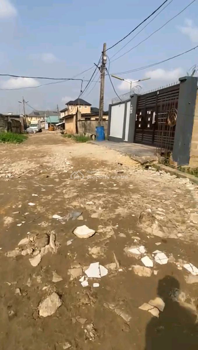 Demolishable Storey Building Sitting on a Land Measuring 730 Sqm, Taodak Estate, Ifako, Gbagada, Lagos, Mixed-use Land for Sale