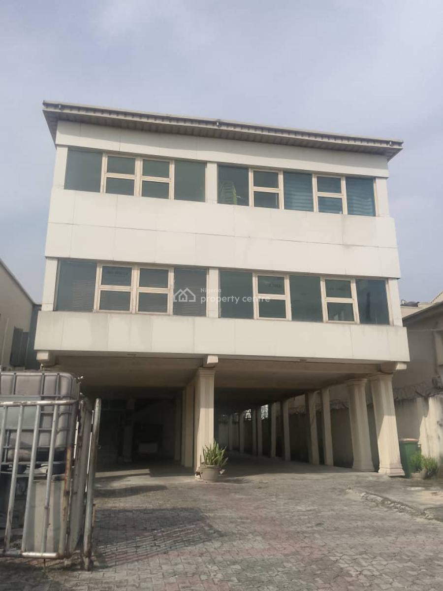 3 Floors Office Building with Space of 350 Square Meter, Off Admiralty Way, Lekki Phase 1, Lekki, Lagos, Office Space for Rent