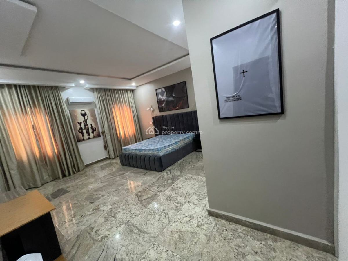 1 Bedroom Apartment Fully Furnished & Serviced -1 Unit, Diplomatic Zone, Katampe Extension, Katampe, Abuja, Mini Flat (room and Parlour) for Rent