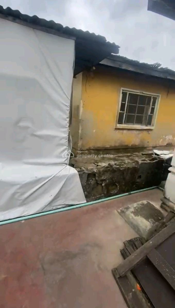 a Solid Bungalow with 4 Nos of Spacious Mini Apartments, Okanlawon Street, Sawmil, Gbagada, Lagos, Block of Flats for Sale