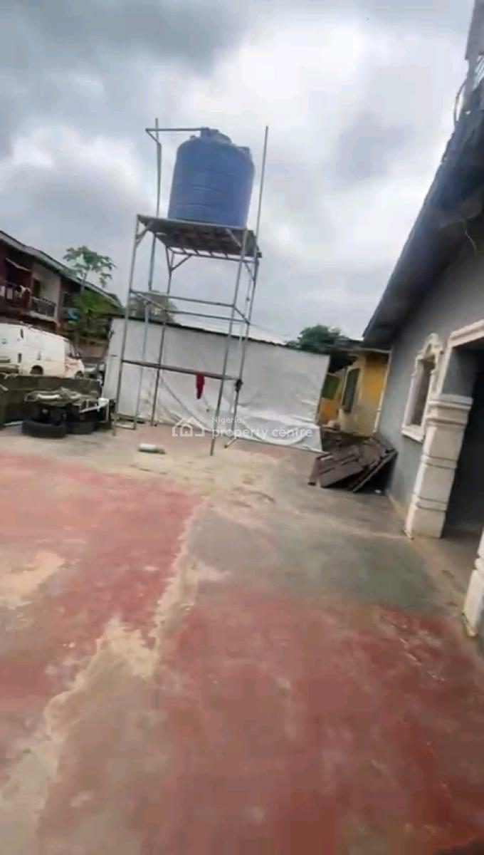 a Solid Bungalow with 4 Nos of Spacious Mini Apartments, Okanlawon Street, Sawmil, Gbagada, Lagos, Block of Flats for Sale