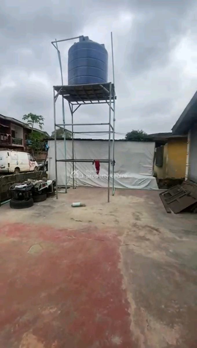 a Solid Bungalow with 4 Nos of Spacious Mini Apartments, Okanlawon Street, Sawmil, Gbagada, Lagos, Block of Flats for Sale