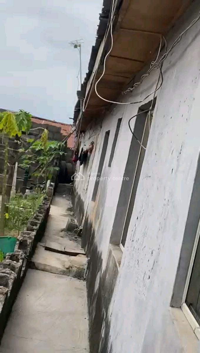 a Solid Bungalow with 4 Nos of Spacious Mini Apartments, Okanlawon Street, Sawmil, Gbagada, Lagos, Block of Flats for Sale