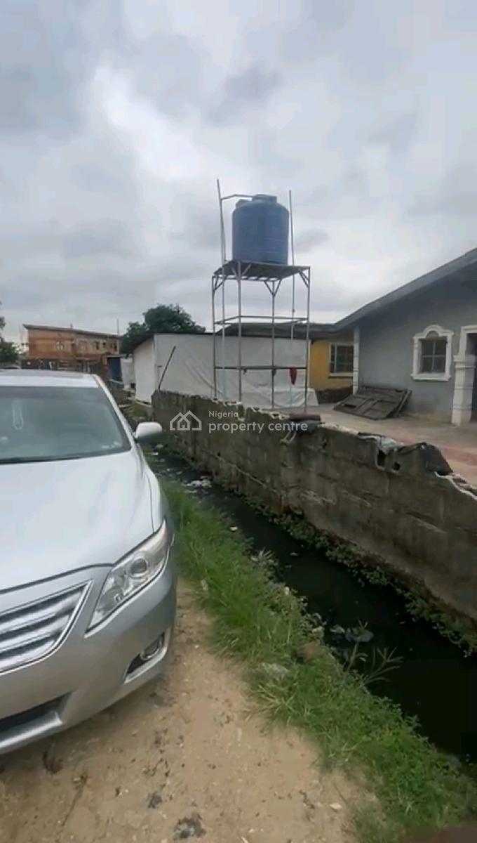 a Solid Bungalow with 4 Nos of Spacious Mini Apartments, Okanlawon Street, Sawmil, Gbagada, Lagos, Block of Flats for Sale