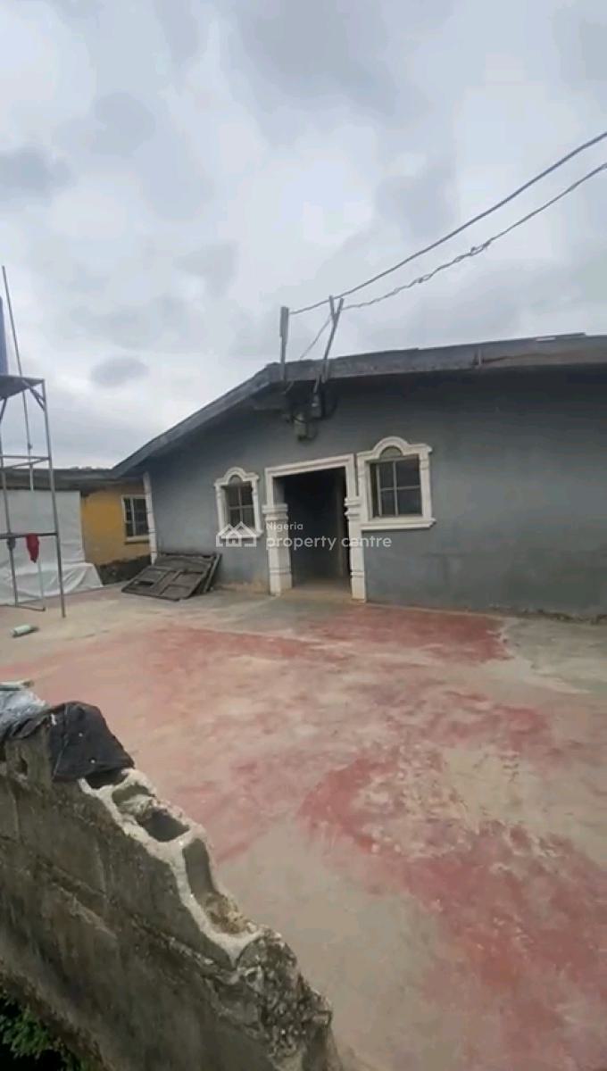 a Solid Bungalow with 4 Nos of Spacious Mini Apartments, Okanlawon Street, Sawmil, Gbagada, Lagos, Block of Flats for Sale