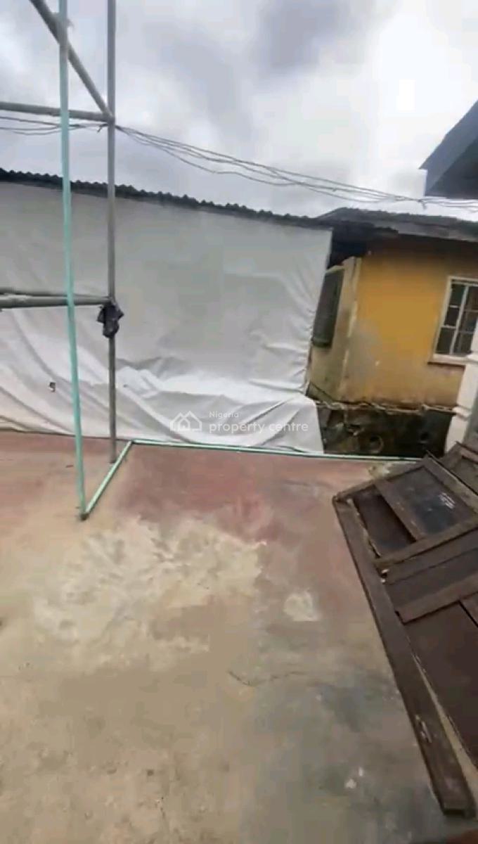 a Solid Bungalow with 4 No of Spacious Mini Apartments, Okanlawon Street, Sawmil, Gbagada, Lagos, Block of Flats for Sale