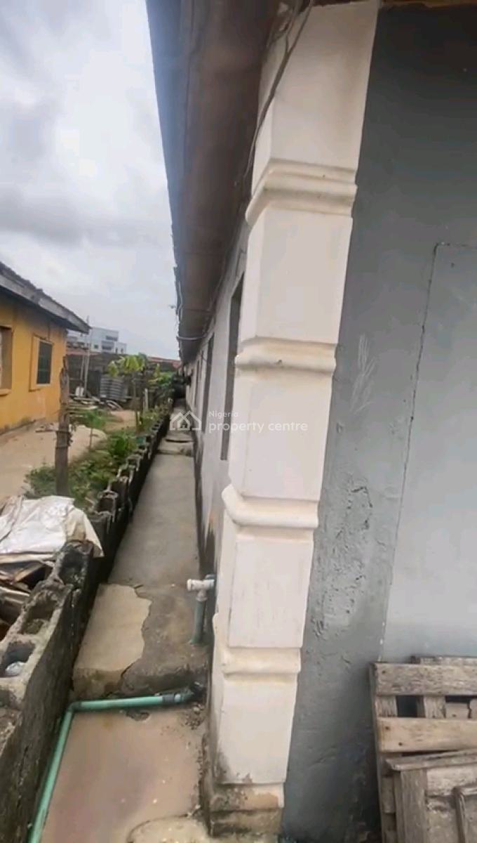 a Solid Bungalow with 4 No of Spacious Mini Apartments, Okanlawon Street, Sawmil, Gbagada, Lagos, Block of Flats for Sale