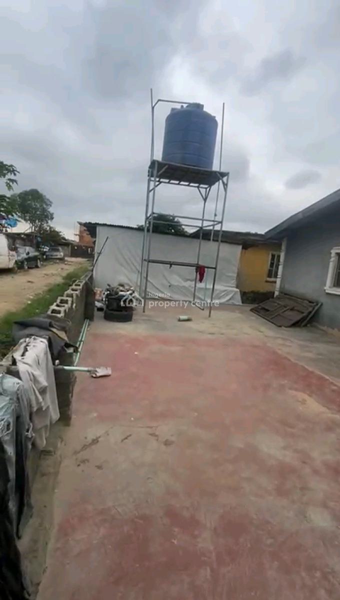 a Solid Bungalow with 4 No of Spacious Mini Apartments, Okanlawon Street, Sawmil, Gbagada, Lagos, Block of Flats for Sale