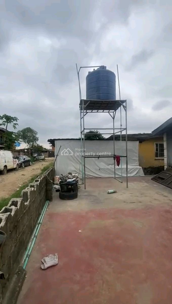 a Solid Bungalow with 4 No of Spacious Mini Apartments, Okanlawon Street, Sawmil, Gbagada, Lagos, Block of Flats for Sale