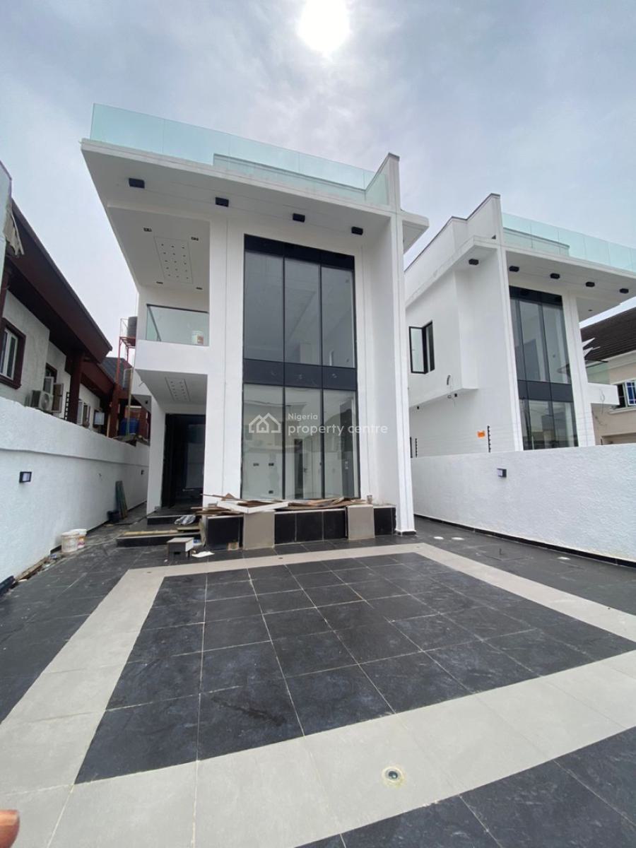 5 Bedroom Fully Detached Duplex with Bq, Pool, Ikota, Lekki, Lagos, Detached Duplex for Sale