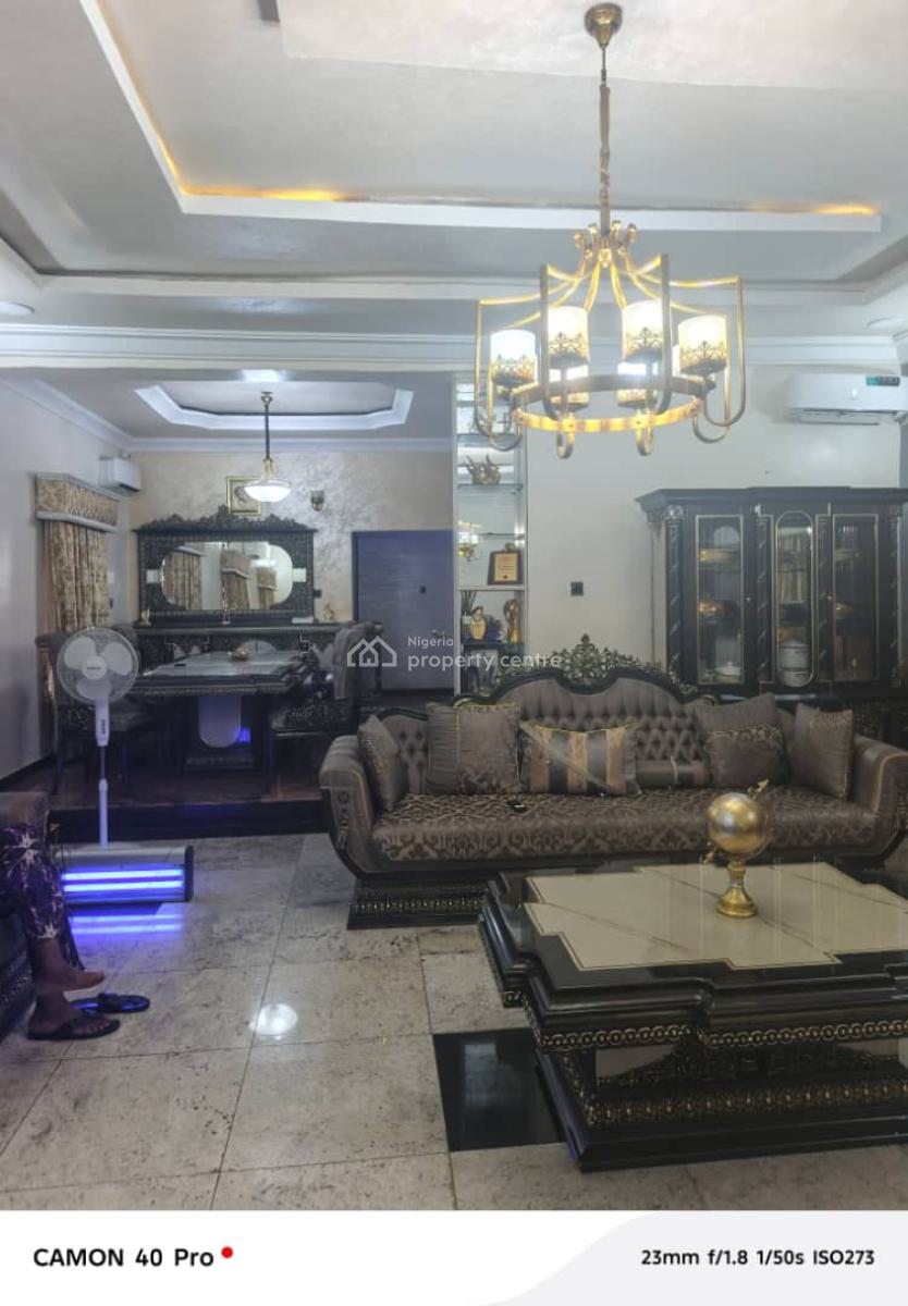 Luxury 5 Bedroom Duplex with a Room Bq, Gra Phase 1, Magodo, Lagos, Detached Duplex for Rent