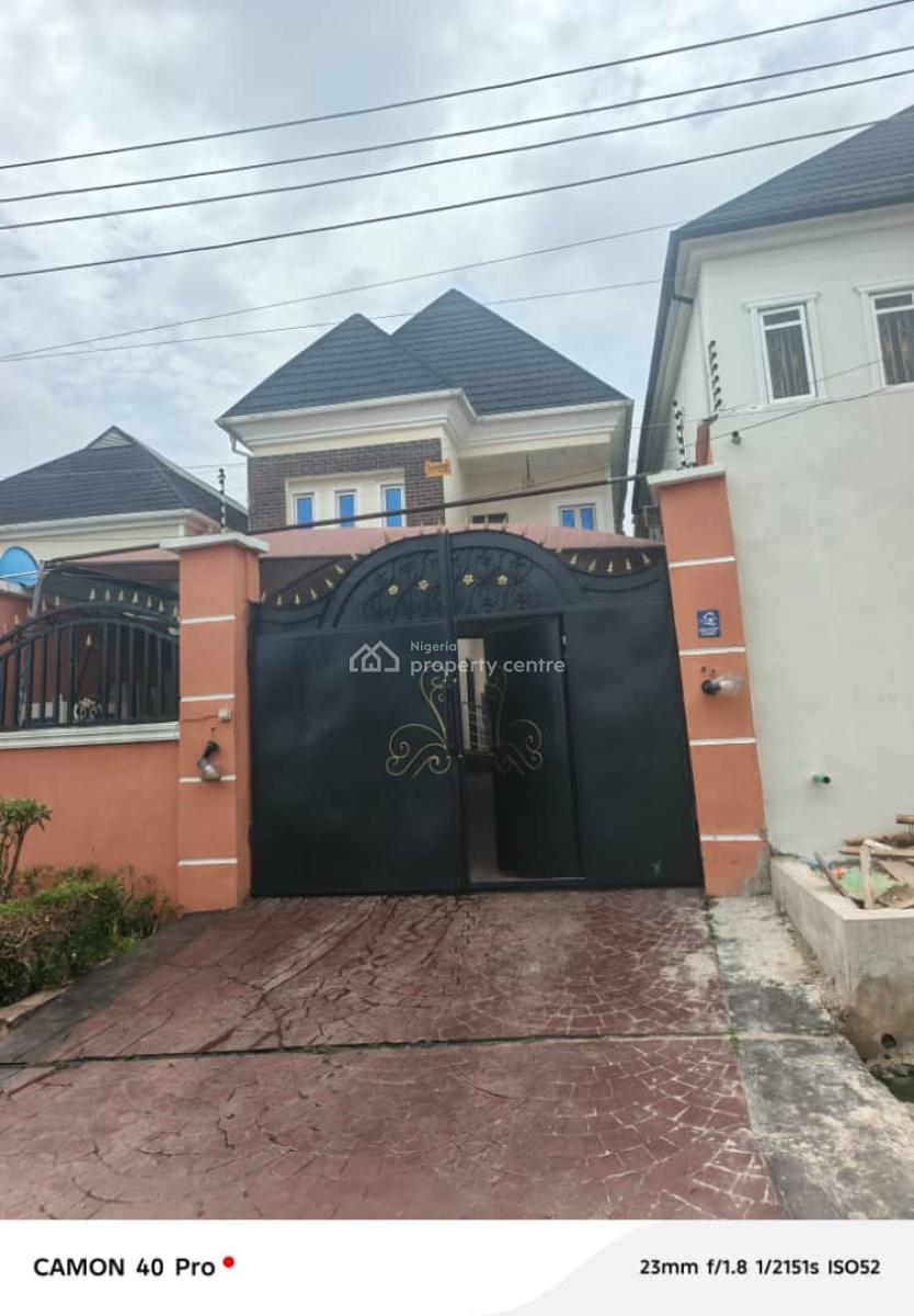 Luxury 5 Bedroom Duplex with a Room Bq, Gra Phase 1, Magodo, Lagos, Detached Duplex for Rent