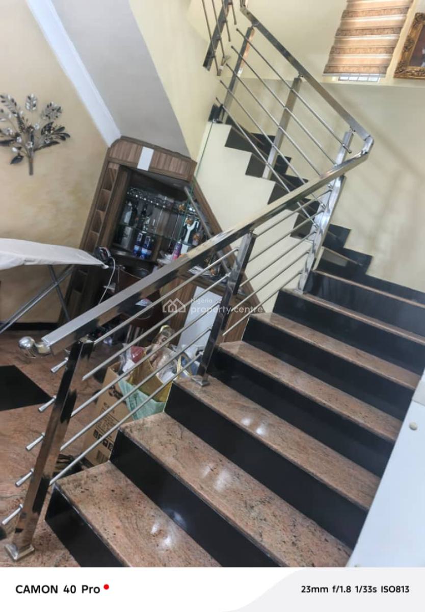 Luxury 5 Bedroom Duplex with a Room Bq, Gra Phase 1, Magodo, Lagos, Detached Duplex for Rent