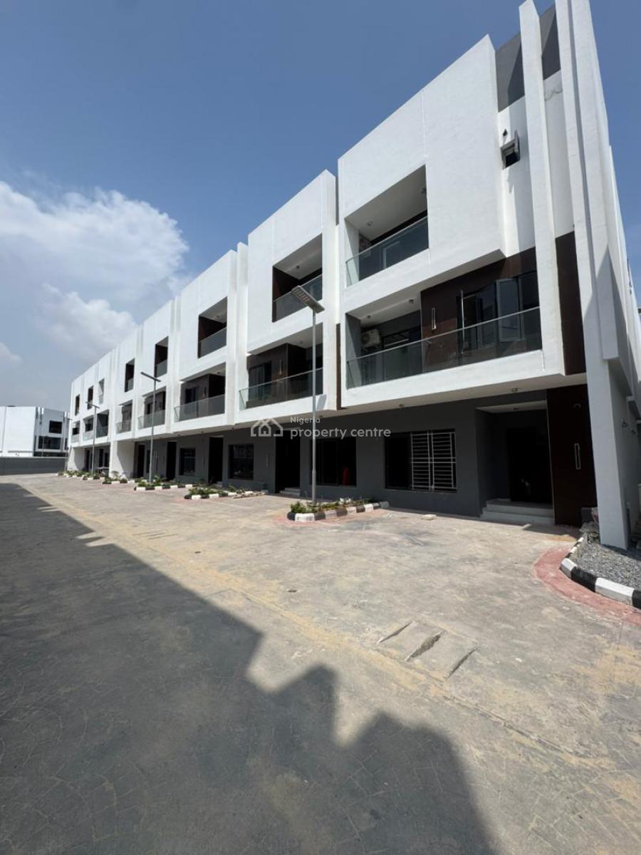 Luxury 4 Bedrooms Terraced House with Swimming Pool, Lekki Phase 1, Lekki, Lagos, Terraced Duplex for Rent