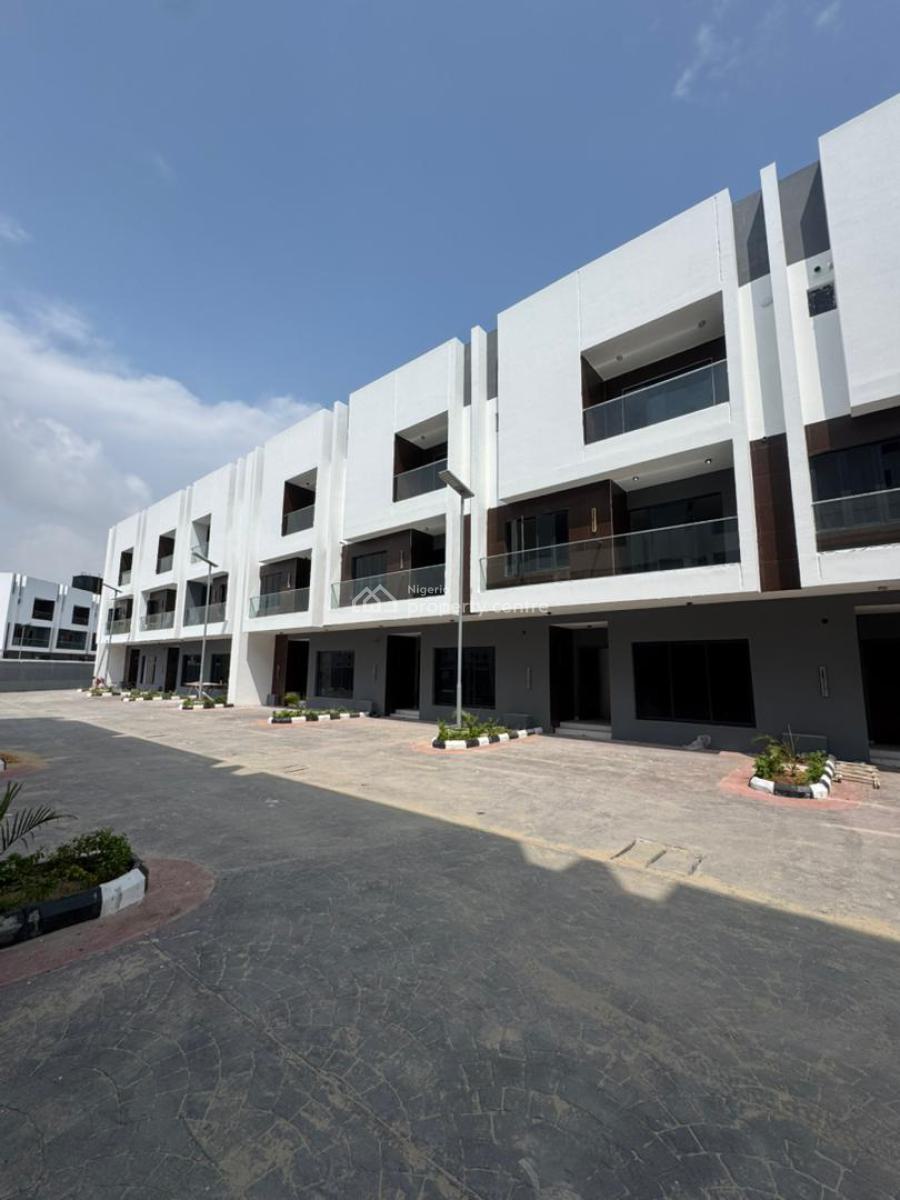 Luxury 4 Bedrooms Terraced House with Swimming Pool, Lekki Phase 1, Lekki, Lagos, Terraced Duplex for Rent