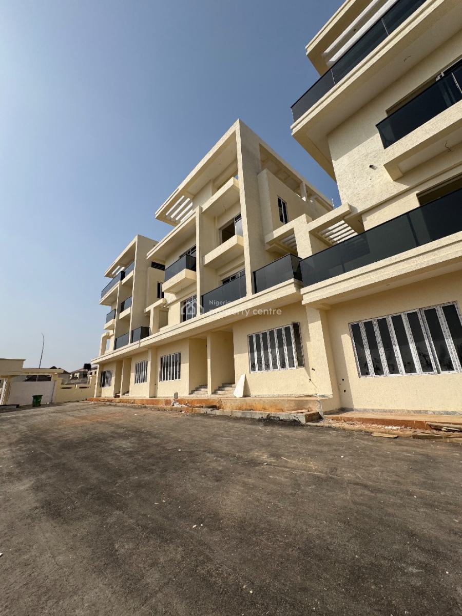 Well Spacious Newly Built 4 Bedrooms Terrace Duplex,bq and Rooftop, Katampe Extension., Katampe Extension, Katampe, Abuja, Terraced Duplex for Sale
