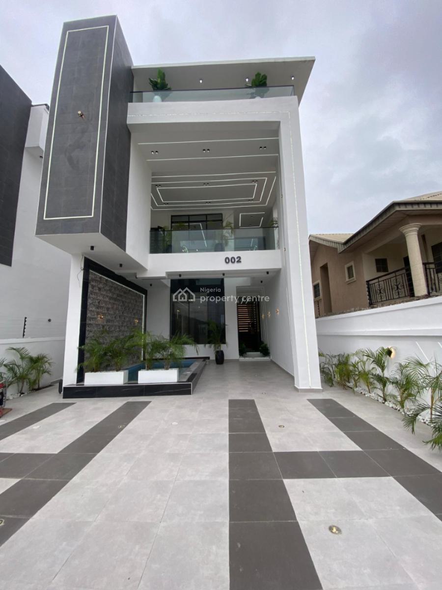 5 Bedroom Fully Detached Duplex with Bq , Swimming Pool and Gym, Ikota, Ikota, Lekki, Lagos, Detached Duplex for Sale