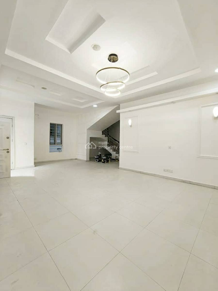 Exquisitely Built 5bed Duplex with a Bq in a Serene & Secured Estate, Chevron, Lekki, Lagos, Detached Duplex for Rent