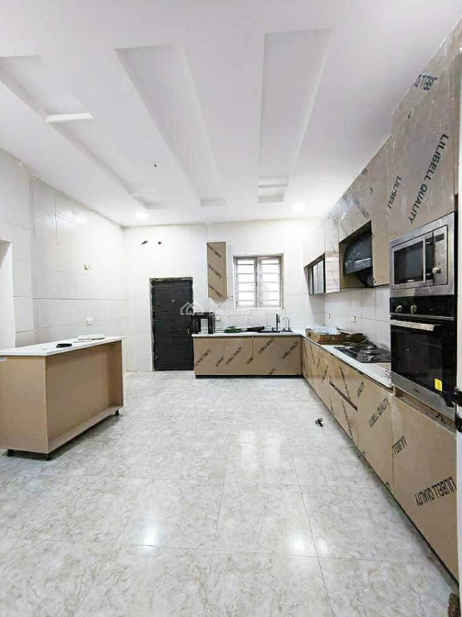 Exquisitely Built 5bed Duplex with a Bq in a Serene & Secured Estate, Chevron, Lekki, Lagos, Detached Duplex for Rent
