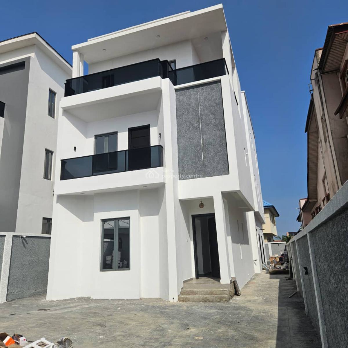 Astonishing 7 Bedroom Fully Detached Duplex with Bq and Swimming Pool, Gra Phase 2, Magodo, Lagos, Detached Duplex for Sale