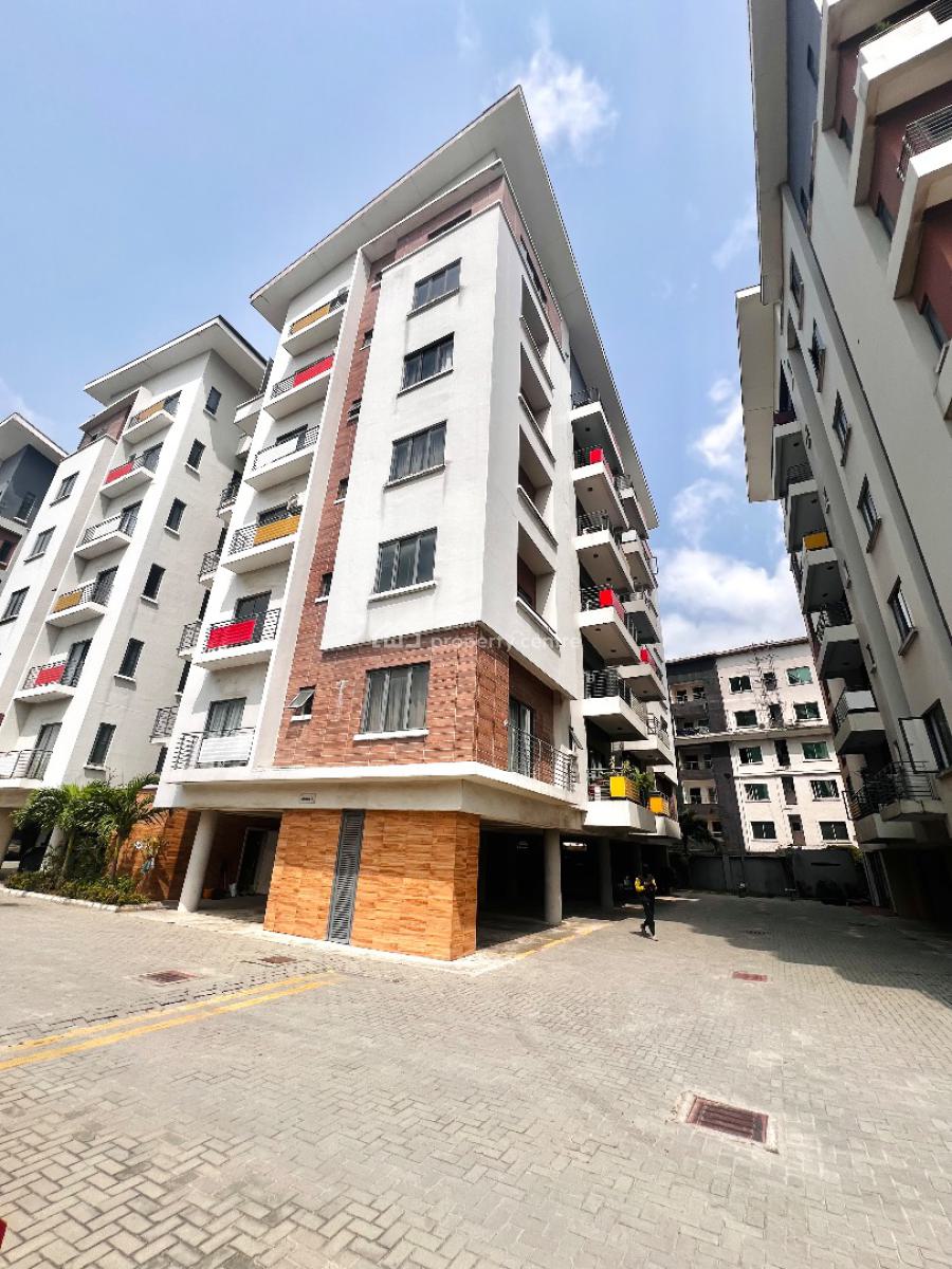 Clean 2 Bedrooms Apartment in a Secured Estate, Le Moriah Residences, Ikate, Lekki, Lagos, Flat / Apartment for Rent
